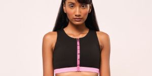a Clean Win Active Sports Bra Black