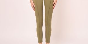 the Fresh Fit High Waist Leggings Olive Green