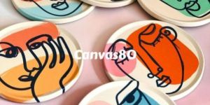 Handpainted Coaster 3