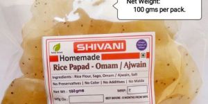 Ajwain Rice Papad