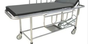 Stainless Steel Patient Stretcher Trolley