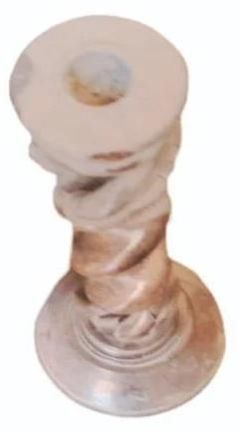 Brown Mango Wood Candle Holder