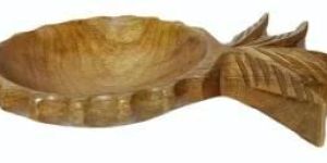 Fish Shape Wooden Tray