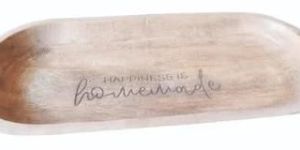 Oval Mango Wood Serving Tray