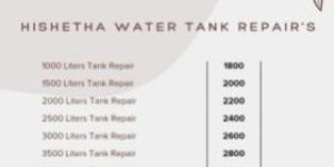 Top Water Tank Leakage Repair Services