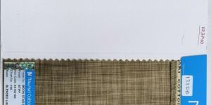 MOON STAR STIFF BLENDED LINEN SUITING FABRIC