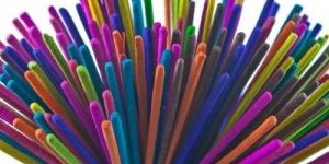 Coloured Raw Agarbatti