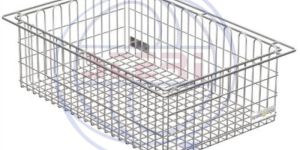 Rectangular Stainless Steel Wire Basket