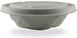 Bumboo Bagasse Anti Leak Kohinoor Round Container with Lid