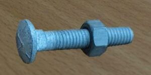 Carriage Bolts with Nuts