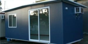 10x30x8.6 Mild Steel Portable Office Side Cabin