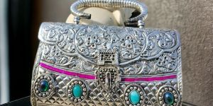 German Silver Clutch