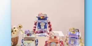 Double Mouth Plastic Bottle