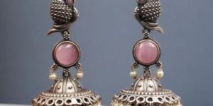 Oxidized Earring