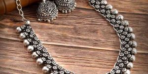 Oxidized Silver Jewelry Set