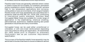 S.S. Corrugated Hoses
