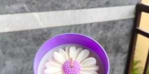 Scented Holographic Glass Jar Candle