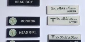 Uniform Pocket Plastic Name Plate