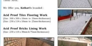 Acid Proof Brick Lining