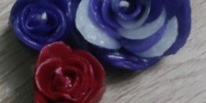 Flower Shaped Handmade Candle
