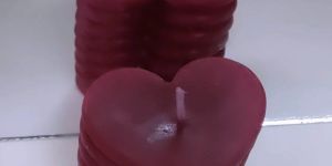 Heart Shaped Candle