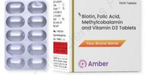 Biotin + Folic Acid + Methylcobalamin + Vitamins D3