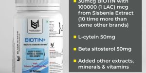 Black Mirror Biotin Tablets