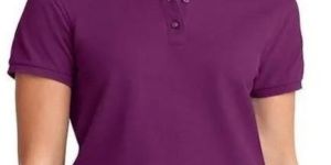 Ladies Polo Neck T-Shirt