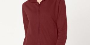 Ladies Pullover Zipper Hoodie