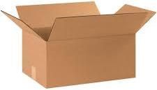 Plain Brown Corrugated Box