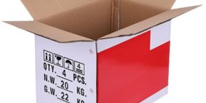 Printed 3 Ply Duplex Corrugated Box