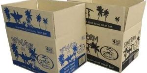 Printed Kraft Paper Corrugated Box