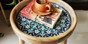 Handcrafted Wooden Coffee Table