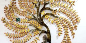 Metallic Tree with 1.5ft Buddha