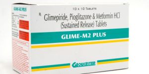 Glimipride 2 Mg, Pioglitazone 15 Mg and Metformin 500 Mg Tablets