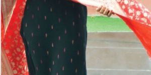 Red Banarasi Dupatta