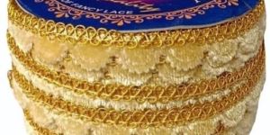 18 Meter Golden Velvet Lace