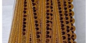 Golden Polyester Lace