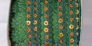 Green Polyester Lace