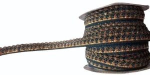 Velvet Zari Dhaga Lace