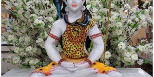 Mahadev Marble Statue