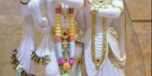 Radhe Krishan Marble Statue