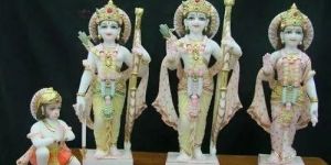 RAM Jodi Marble Statue