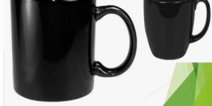 Black Ceramic Coffee Mug