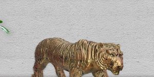 Fiber Tiger Statue