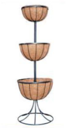 Three Tier Flower Fountain Planter