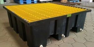 4 Drum Spill Containment Pallet