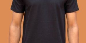 Round Neck Cotton T Shirt