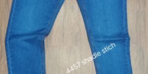 Mens Saddle Stitch Ankle Fit Denim Jeans