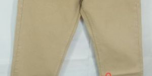 Mens Yellow Cotton Jeans